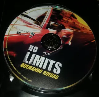 DVD No Limits Quemando Ruedas Español
