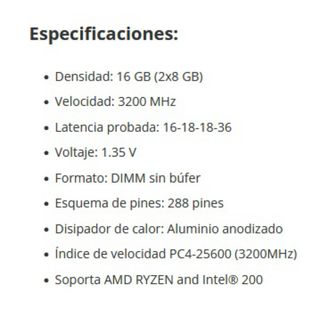 Corsair Vengeance LPX DDR4 3200 2x8GB RAM