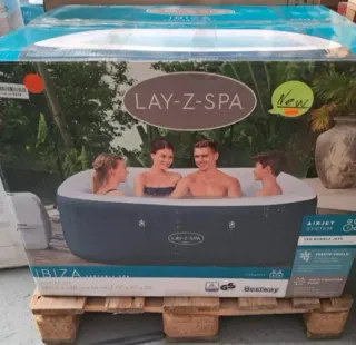 Bestway Lay-Z-SPA inflable 180x180x66cm
