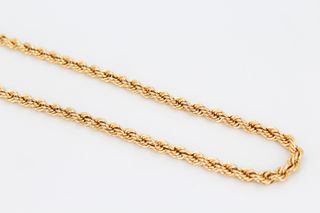 Cadena De Oro De 18K.. Ref: 025-02-00896