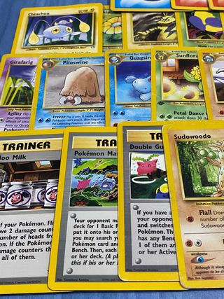 38 cartas pokémon NEO GENÉSIS inglés