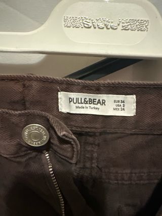 Pantaloni Pull&Bear Marrone