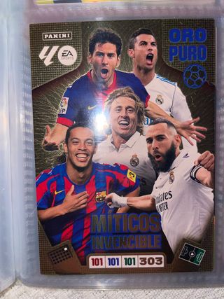 25-26 Adrenalyn Míticos Invencible Oro Puro