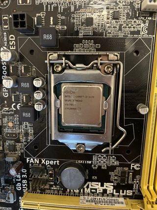 Placa Base ASUS H81M-P PLUS + i3