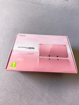 Nintendo 3DS Rosa Completa en Caja