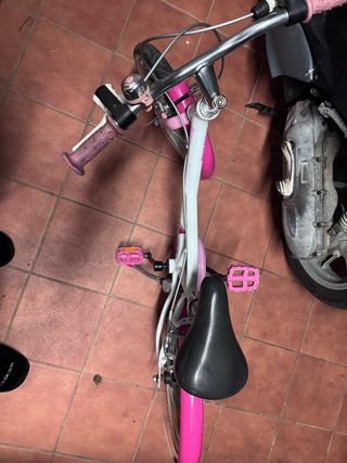 Bicicleta niña 16 rosa