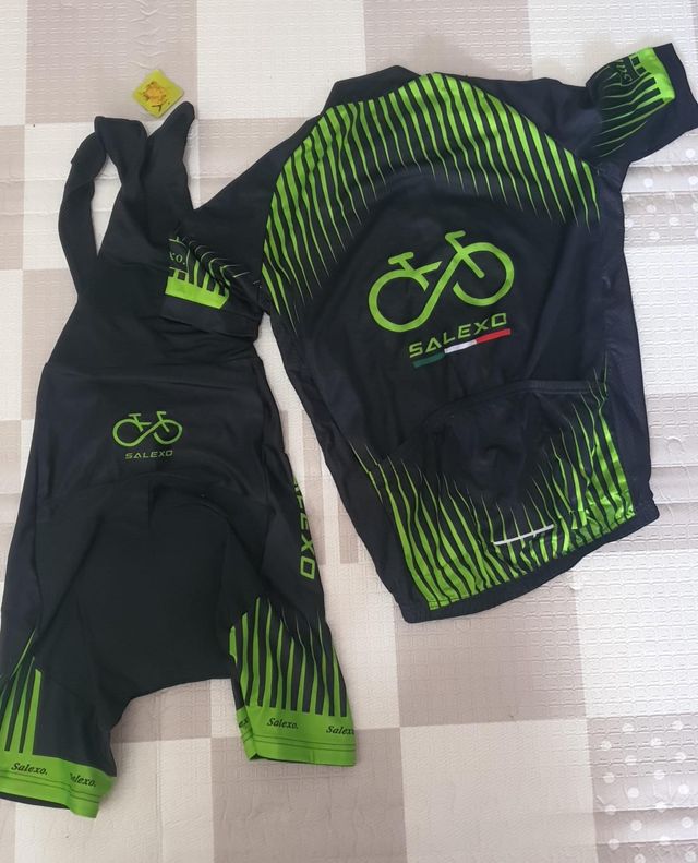 salexo cycling jersey + bib shorts set