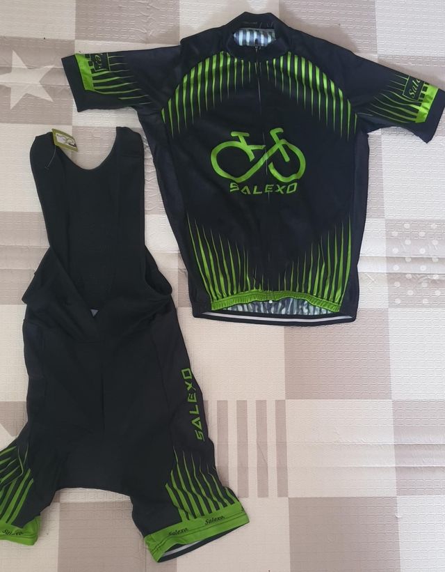 salexo cycling jersey + bib shorts set