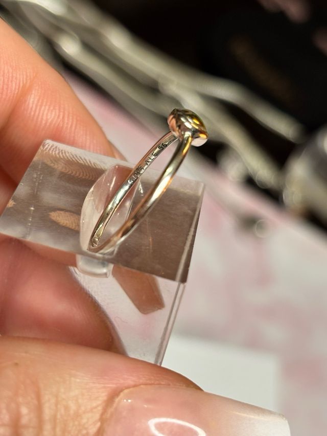 Pandora Pulsera y Anillo Corazón Oro y Plata