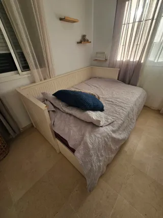 Cama nido Ikea madera blanca