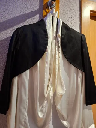 Chaqueta corta fiesta mujer negra