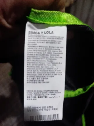 Bolso Grande Negro BIMBA Y LOLA