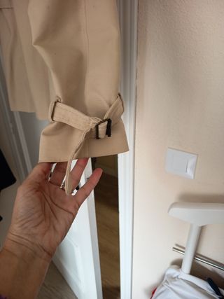 Gabardina beige