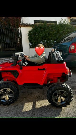 Coche Batería 2 Plazas Grande