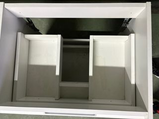 Mueble de baño 60x45,5cm blanco brillo