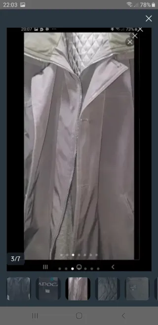 Trenca Jadoca impermeable acolchada negra