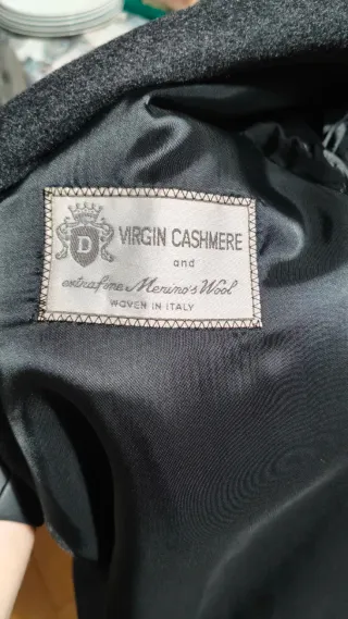 Abrigo El Corte Inglés Gris