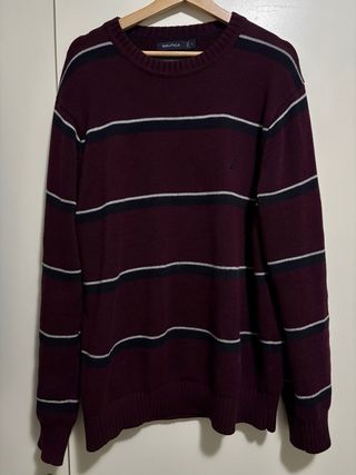 Jersey Nautica Rayas Talla L