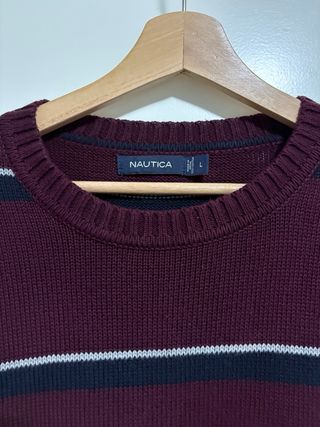Jersey Nautica Rayas Talla L
