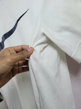 Camiseta Nike con estampado Blanca Talla L