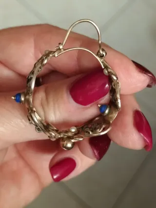 Orecchini Argento 925 Stile Borbonico