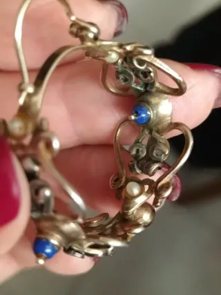 Orecchini Argento 925 Stile Borbonico