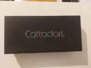 Completo intimo Cattadori nero pizzo taglia 4