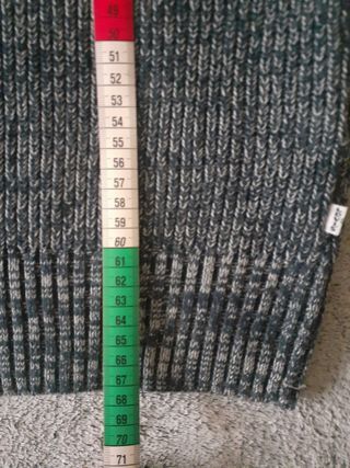 Jersey Levis jaspeado gris azulado