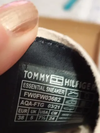 Zapatillas Tommy Hilfiger Mujer Blancas