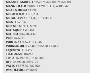 Filtro Gasoil Bosch N6374