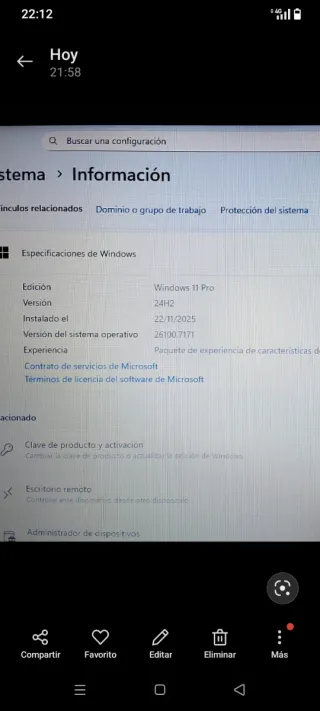 Ordenador portátil HP blanco nuevo sistema SSD WIN