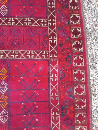 Tappeto orientale Ersari Boukhara old