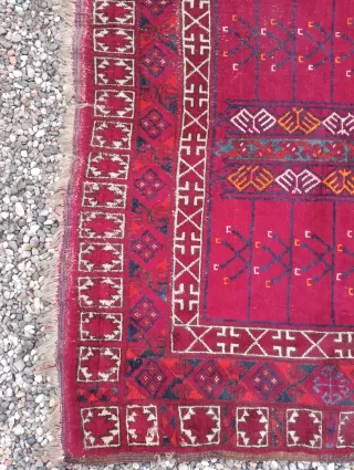 Tappeto orientale Ersari Boukhara old