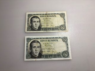 Billete 5 Pesetas 1951