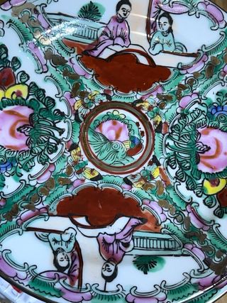 Magnífico Conjunto de 24 Pratos Porcelana Chinesa