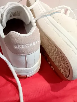 Zapatillas Skechers Mujer Blancas