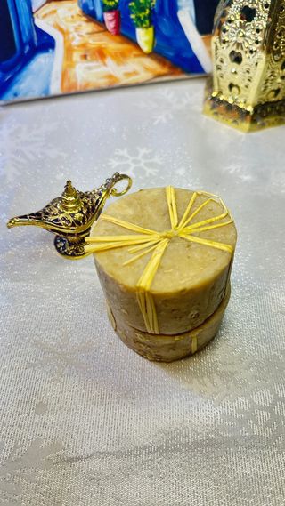 Jabón artesanal con argán y avena
