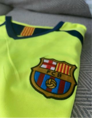 Camiseta Fútbol FC Barcelona Nike Amarilla