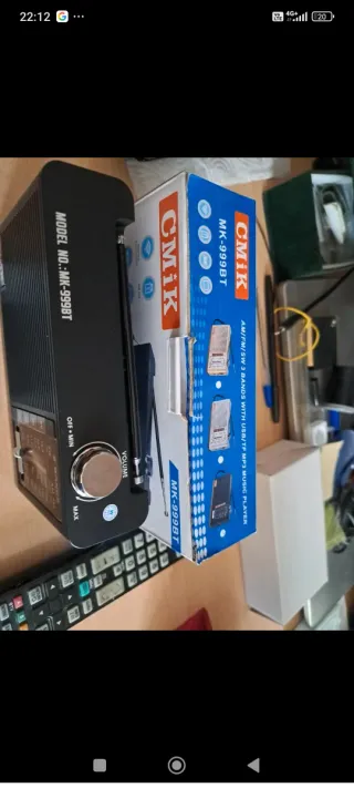 Radio CMIK MK-999BT AM/FM/SW USB/TF MP3