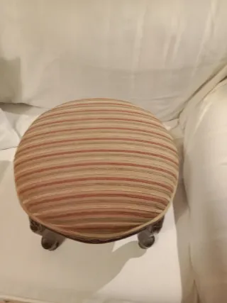 Escabel Reposapiés Tapizado