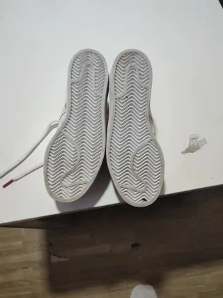 Zapatillas Adidas Blancas y Rosas