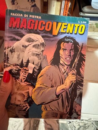 Fumetto Magico Vento Faccia di Pietra