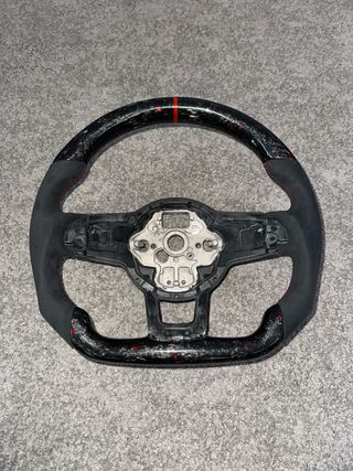 Volante Carbono Forjado y Alcantara Golf