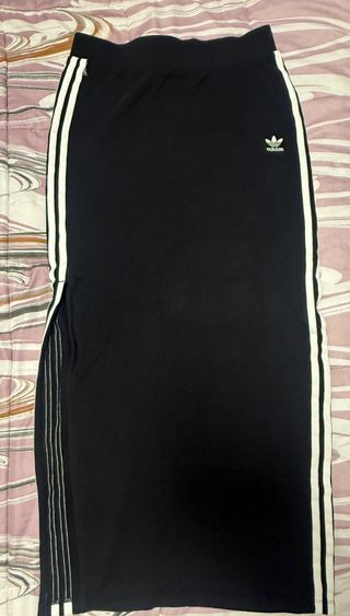 Falda Larga Adidas Negra