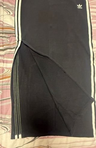 Falda Larga Adidas Negra