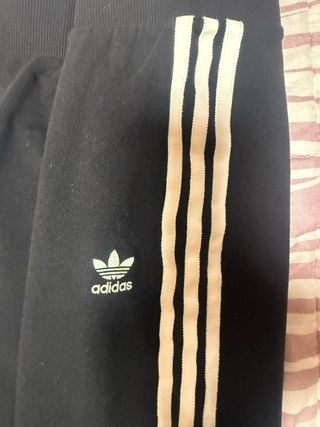 Falda Larga Adidas Negra