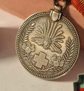 Lote Medallas Cruz Roja Japonesa