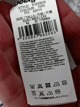 Abrigo Desigual Talla 42