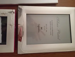 Marcos de fotos plateados