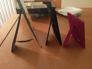 Marcos de fotos plateados